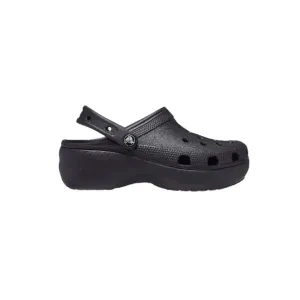 כפכפי פלטפורמה קרוקס לנשים בצבע שחור Crocs 206750-001 Classic Platform Clog