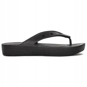 כפכפי אצבע פלטפורמה לנשים קרוקס Crocs 207714-001 Classic Platform Flip