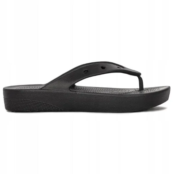 כפכפי אצבע פלטפורמה לנשים קרוקס Crocs 207714-001 Classic Platform Flip