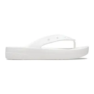 כפכפי אצבע פלטפורמה לנשים קרוקס Crocs 207714-100 Classic Platform Flip