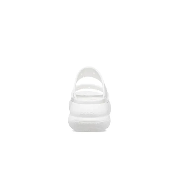 סנדלי קרוקס פלטפורמה במהדורה מיוחדת Crocs Classic Crush Sandal 207670-100 White