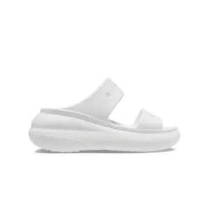 סנדלי קרוקס פלטפורמה במהדורה מיוחדת Crocs Classic Crush Sandal 207670-100 White