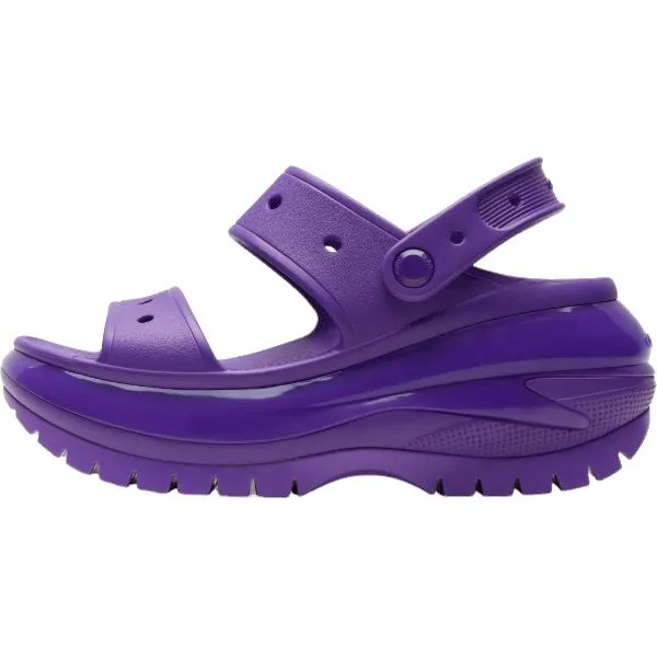 סנדלי קרוקס פלטפורמה במהדורה מיוחדת Crocs Classic Mega Crush Sandal 207989-518