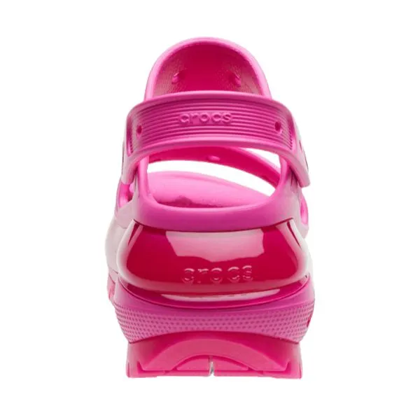 סנדלי קרוקס פלטפורמה במהדורה מיוחדת Crocs Classic Mega Crush Sandal Juice 207989-6UB