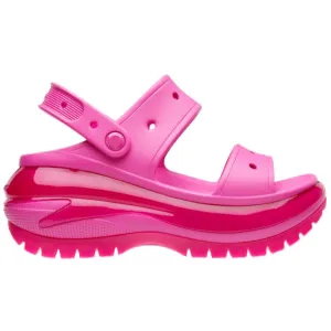 סנדלי קרוקס פלטפורמה במהדורה מיוחדת Crocs Classic Mega Crush Sandal Juice 207989-6UB