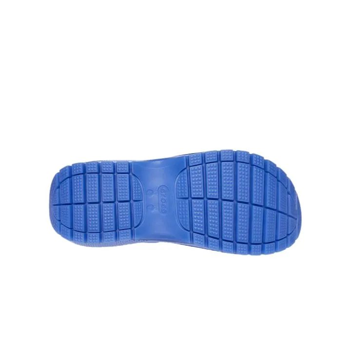 סנדלי קרורס פלטפורמה במהדורה מיוחדת Crocs Classic Mega Crush Sandal Moon Jelly 207989-5Q6