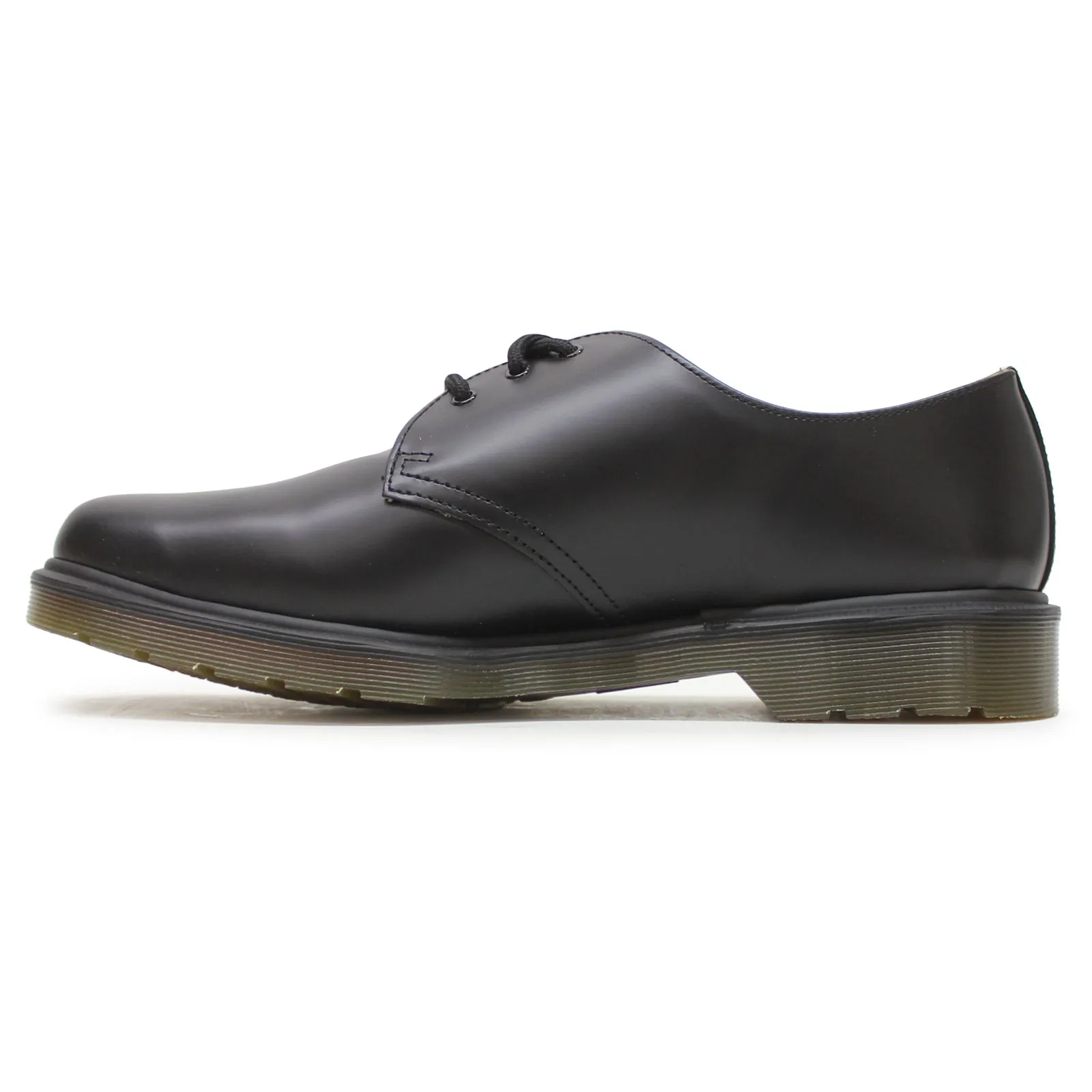 1461 PW Smooth 3-Eye Leather Unisex Shoes - UK 8 - US 10 Women / 9 Men - EU 42