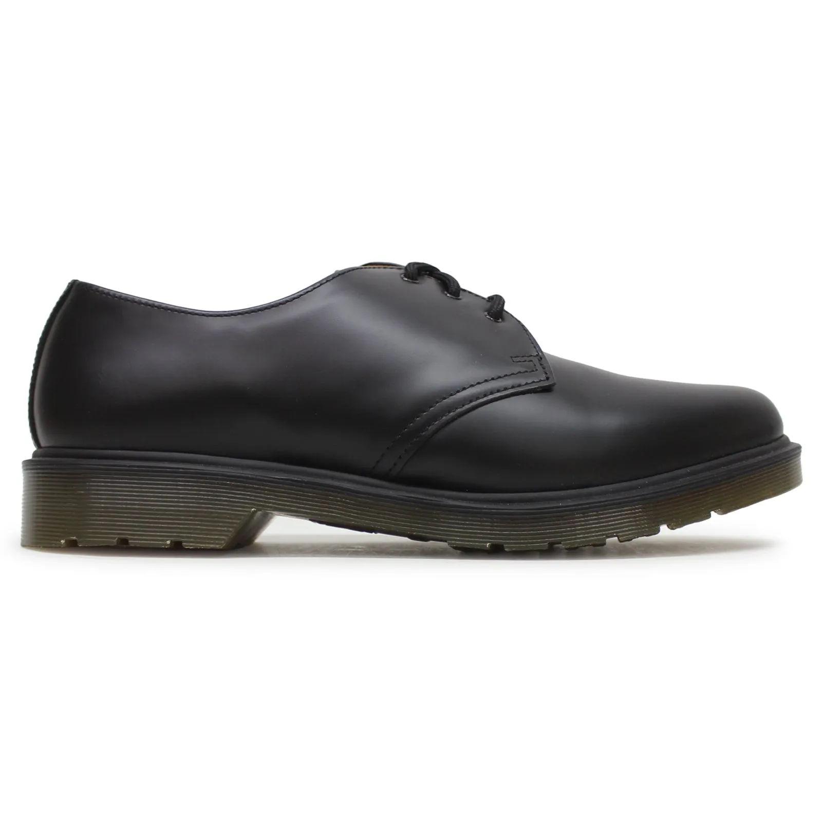 1461 PW Smooth 3-Eye Leather Unisex Shoes - UK 8 - US 10 Women / 9 Men - EU 42