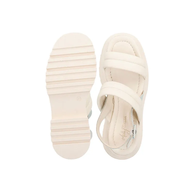 622776 WOMEN'S PLATFORM SANDALS- MINT MULTI