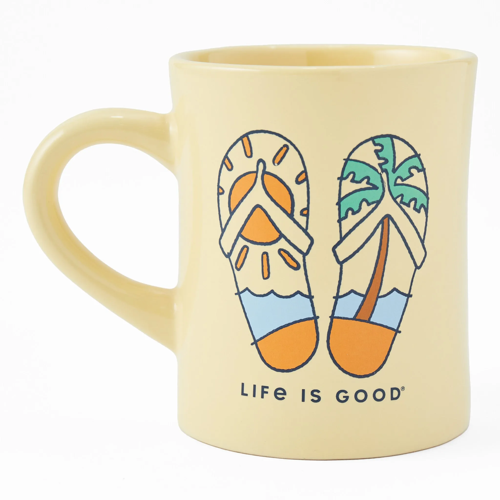 Adult Unisex Flip Out Flip Flops Diner Mug
