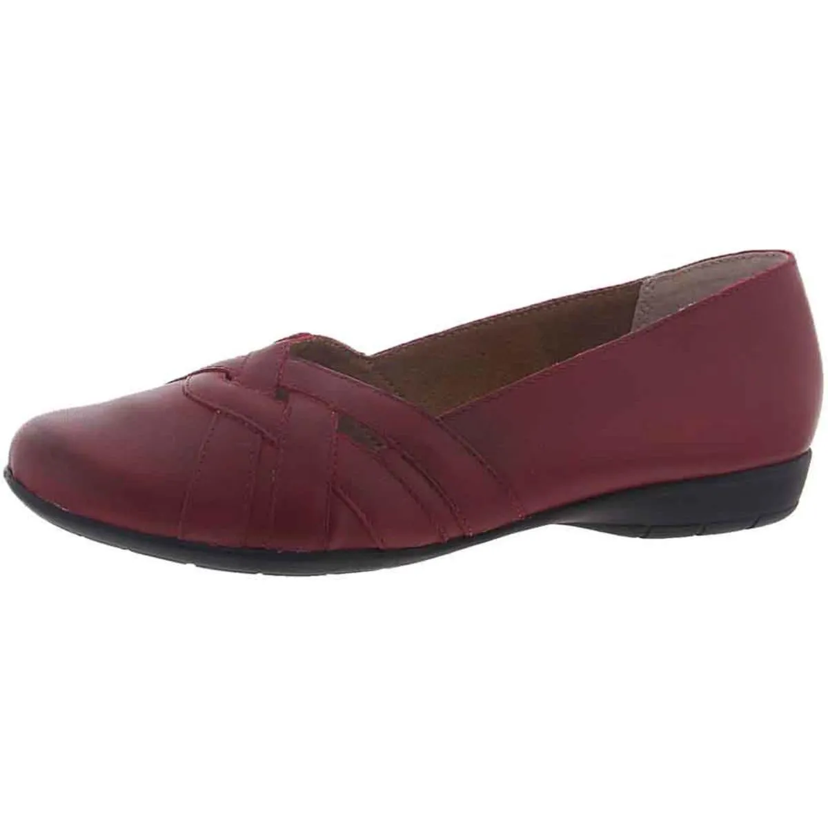 Array Womens Bonaire Leather Slip On Loafers