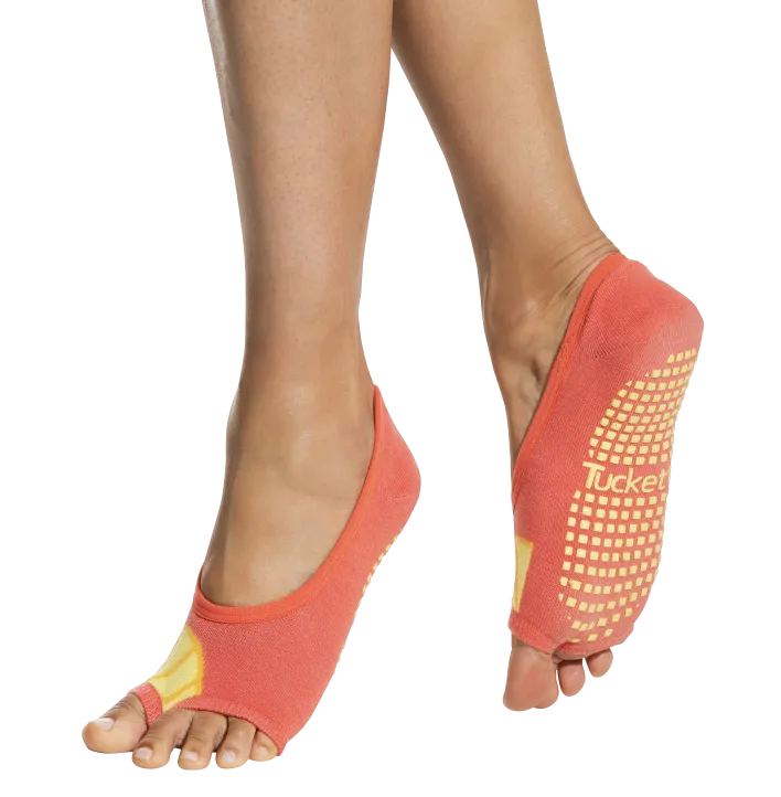 Ballerina Yoga Barre Dance  Grip Socks