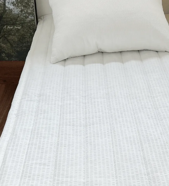 Bamboo Airy Linen Summer Flat Sheet ( 2colors )