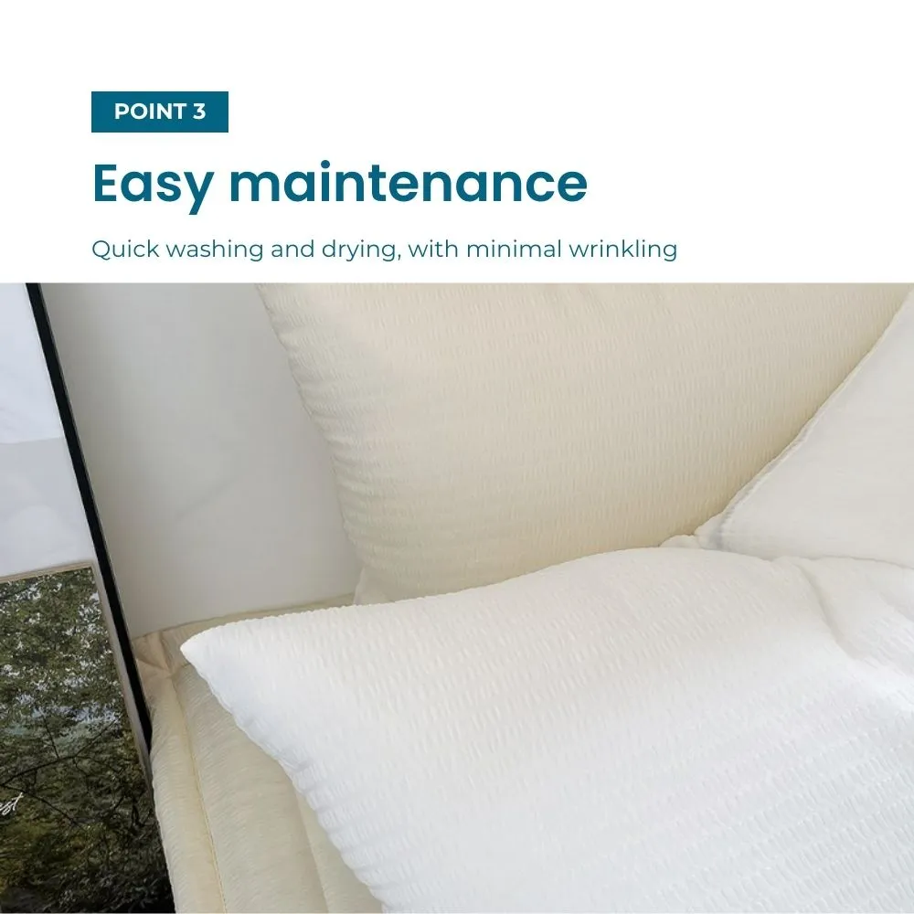 Bamboo Airy Linen Summer Flat Sheet ( 2colors )