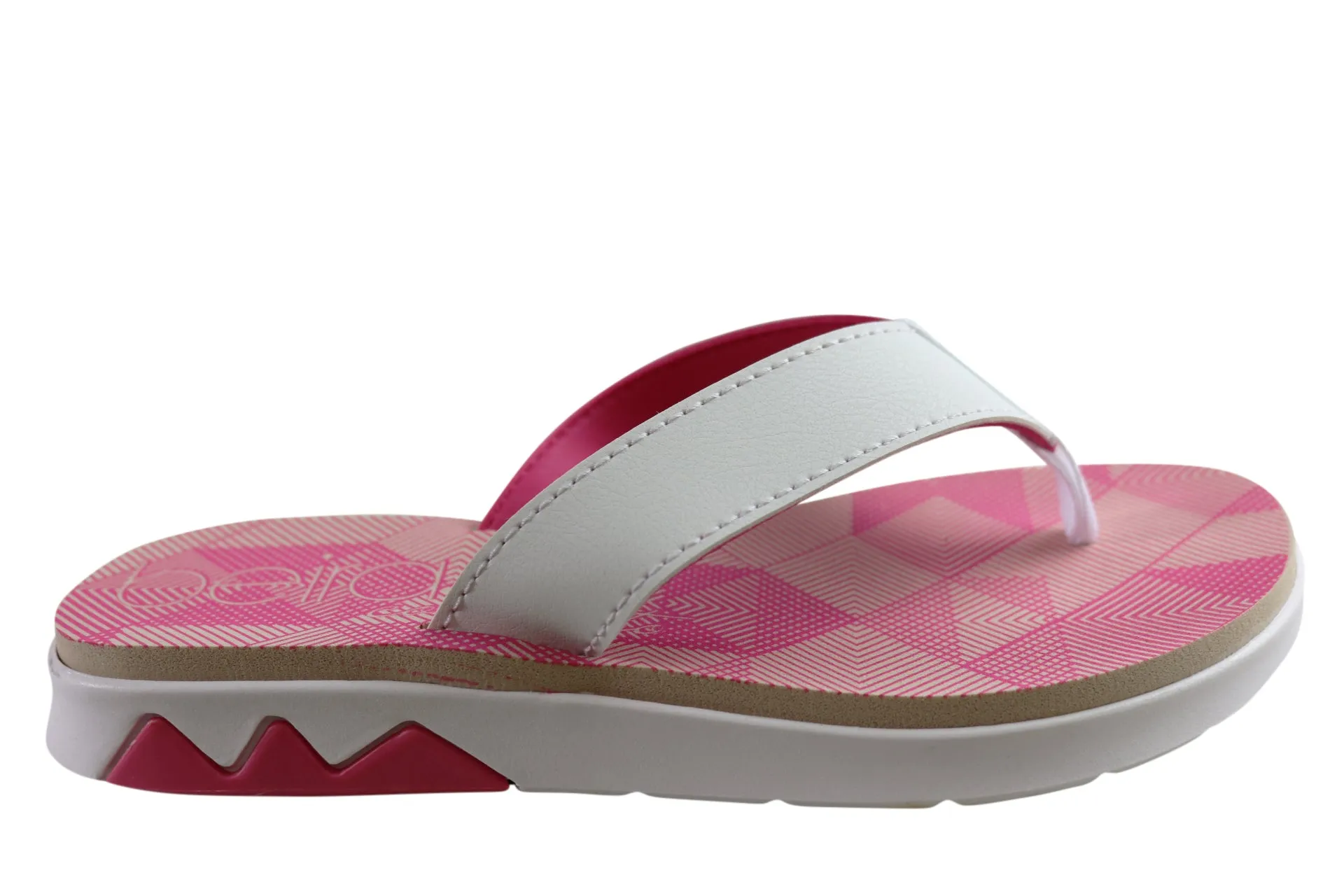 Beira Rio Conforto Beachly Womens Comfort Thongs Made In Brazil