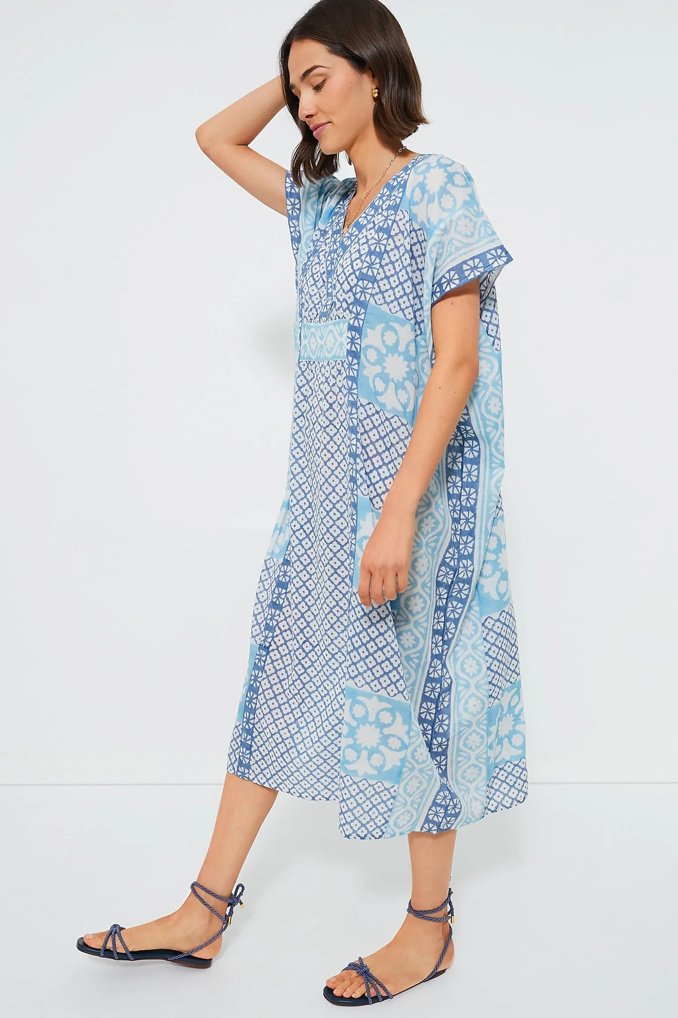 Blue Daughters Caftan