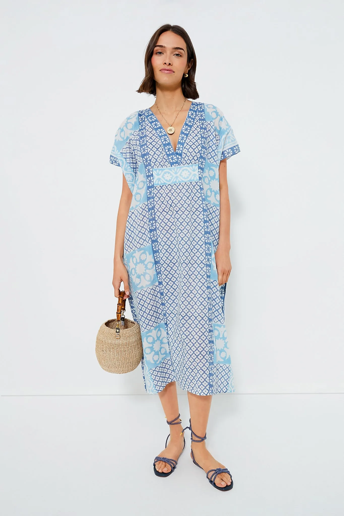 Blue Daughters Caftan