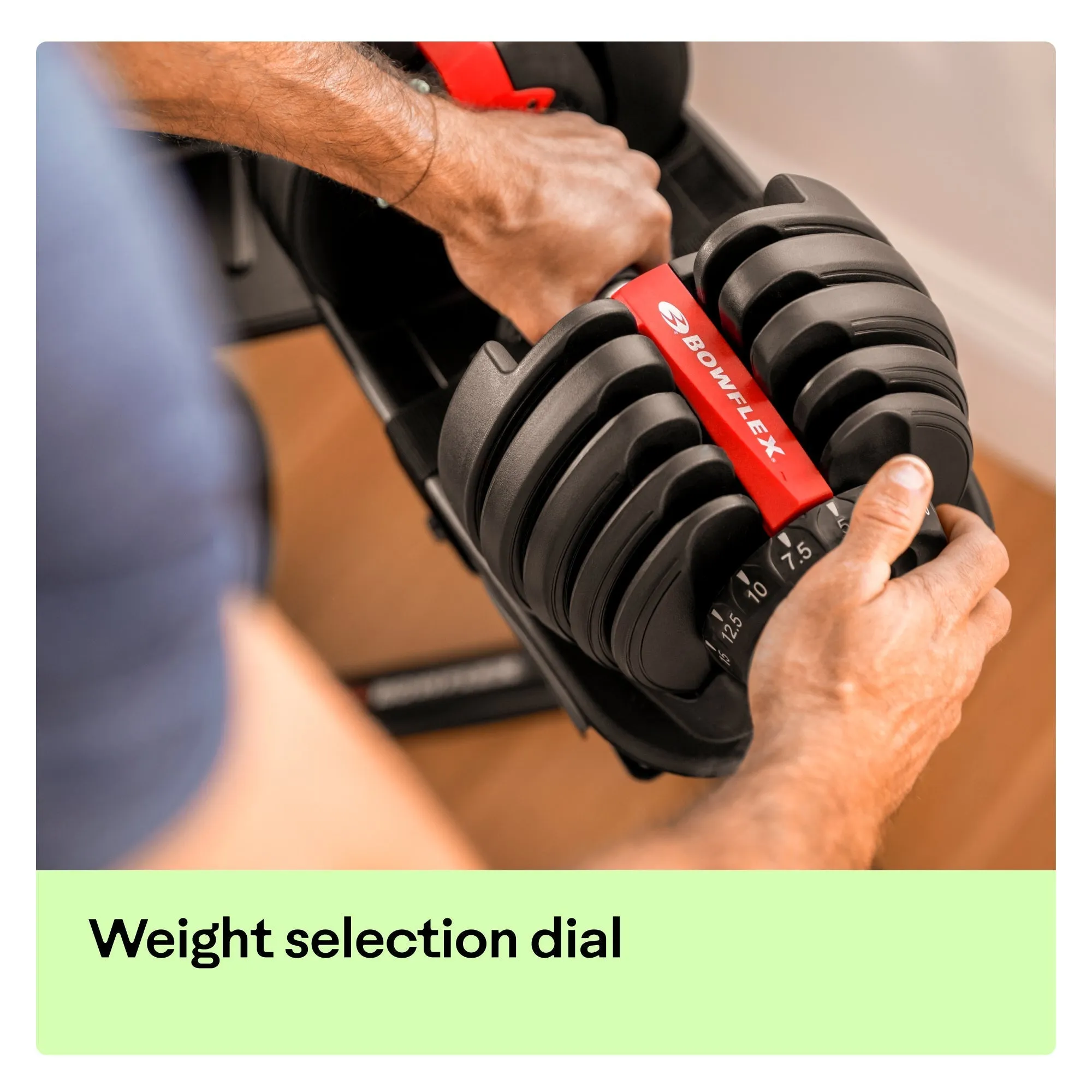 BowFlex SelectTech 552 Adjustable Dumbbells (Single)