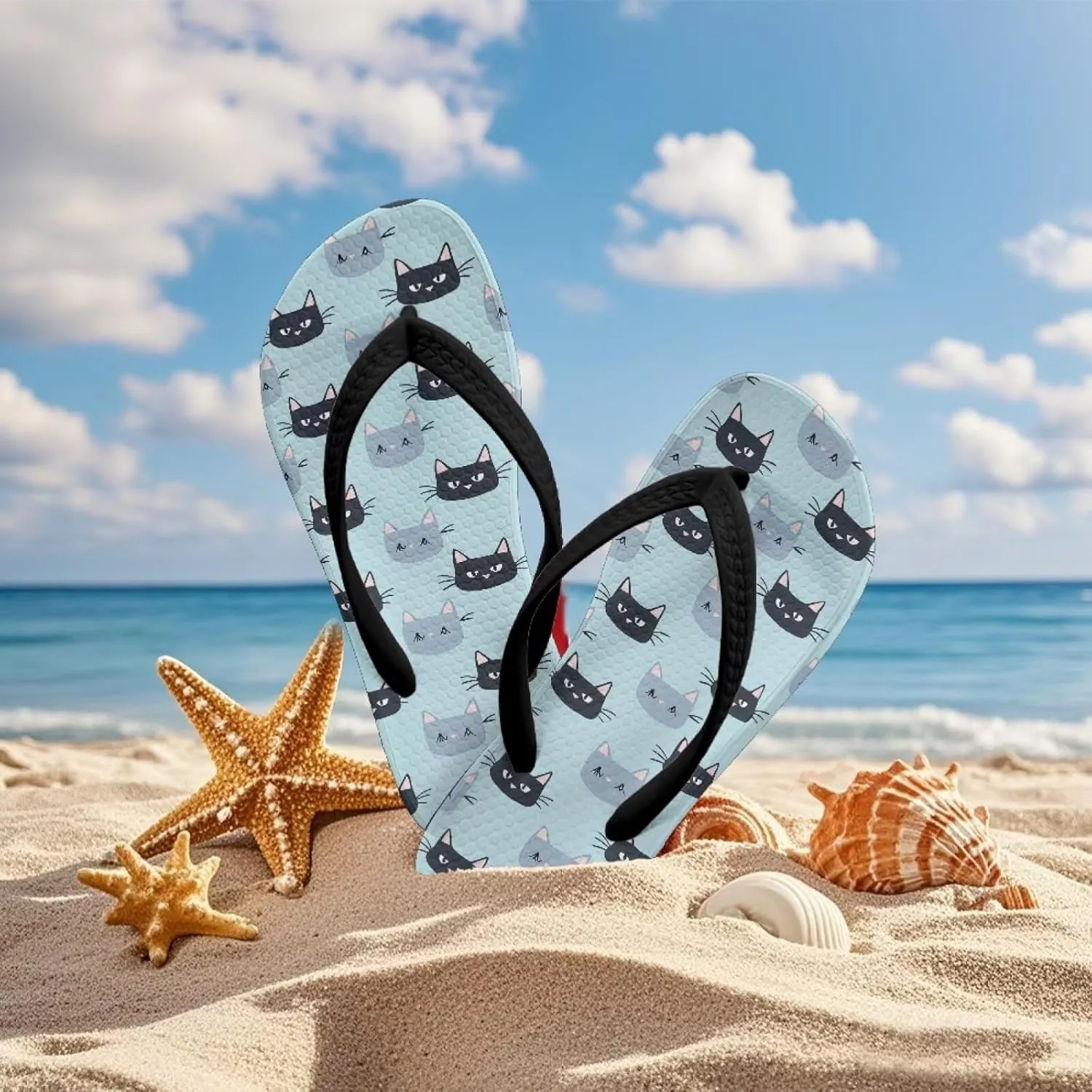 Boy Girls Flips Flops for Kids Child Slip-on Thong Sandals Cartoon Slides Water Shoes