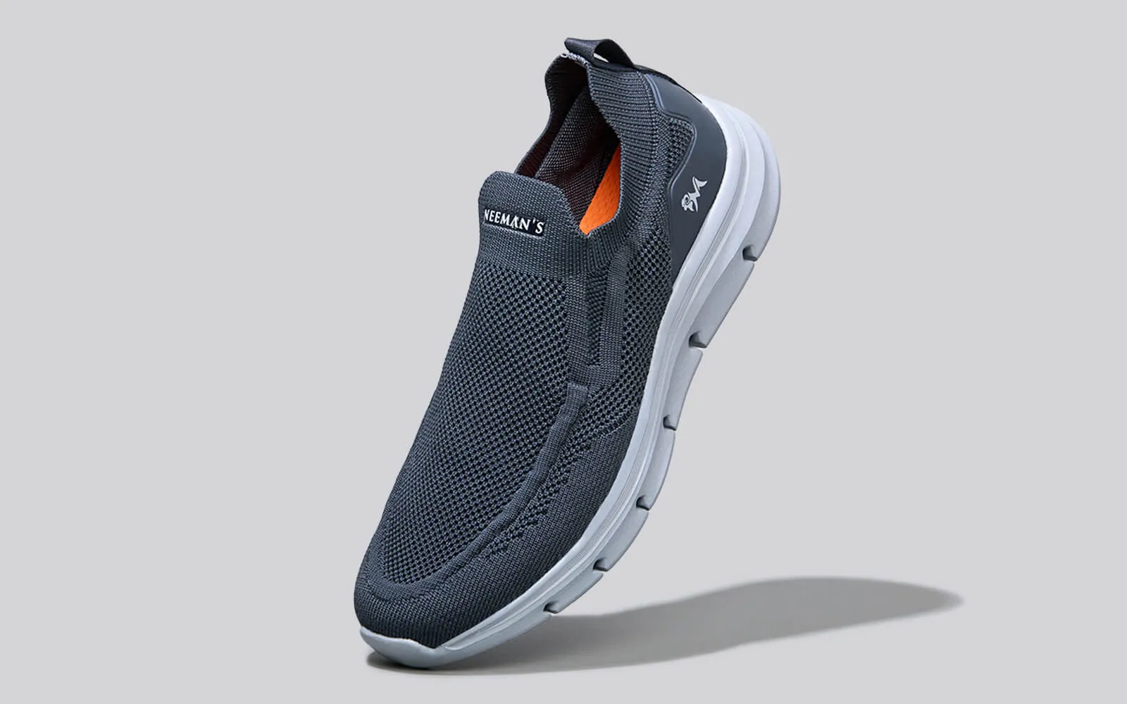 Breathe Ease Slip Ons : Grey