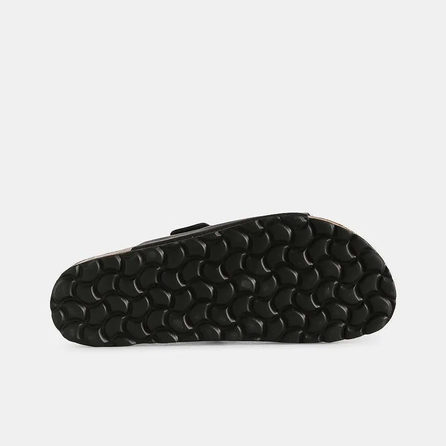 cara leather slip-in (black)
