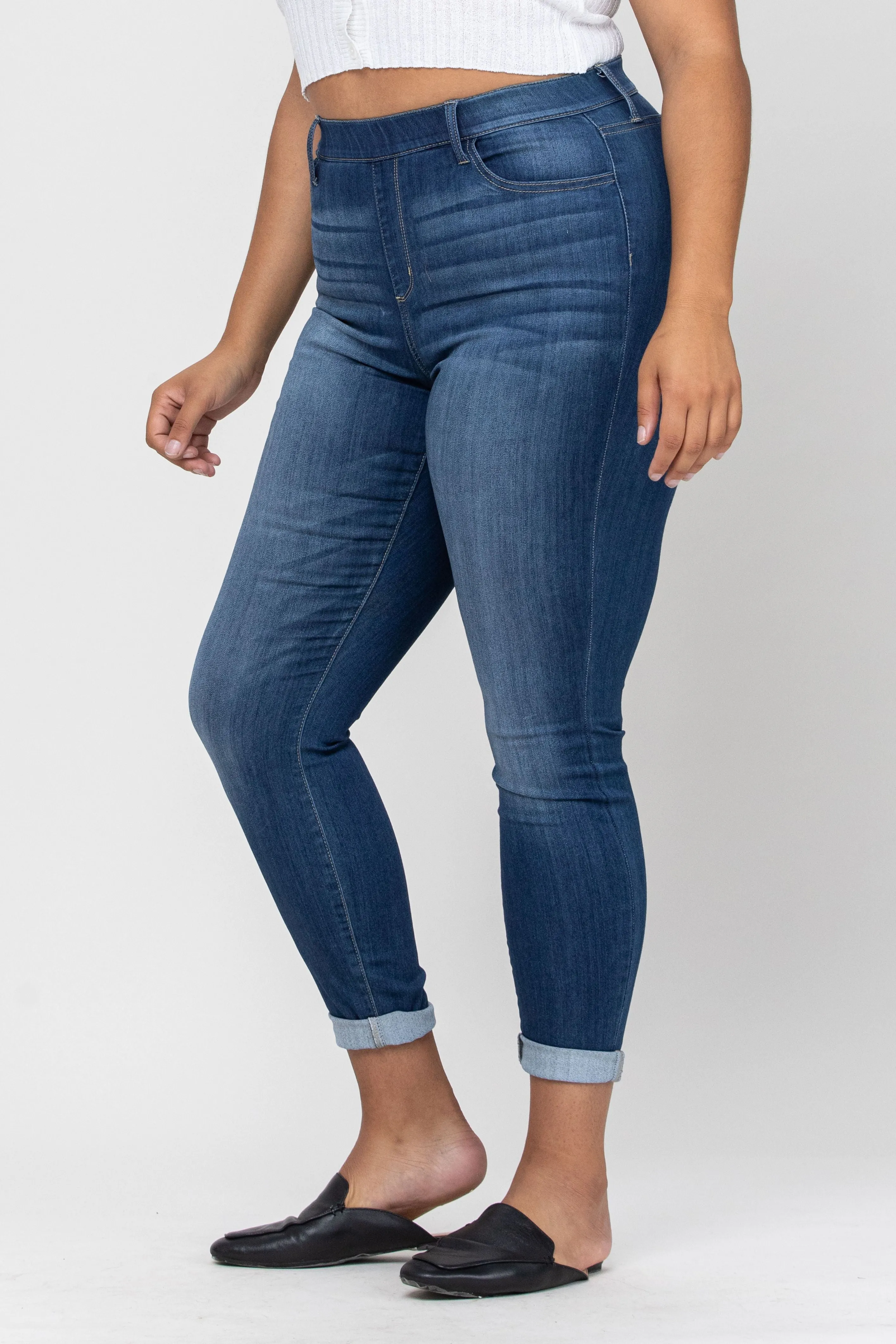 cello pull on skinny jegging plus