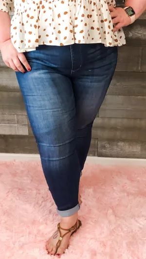 cello pull on skinny jegging plus