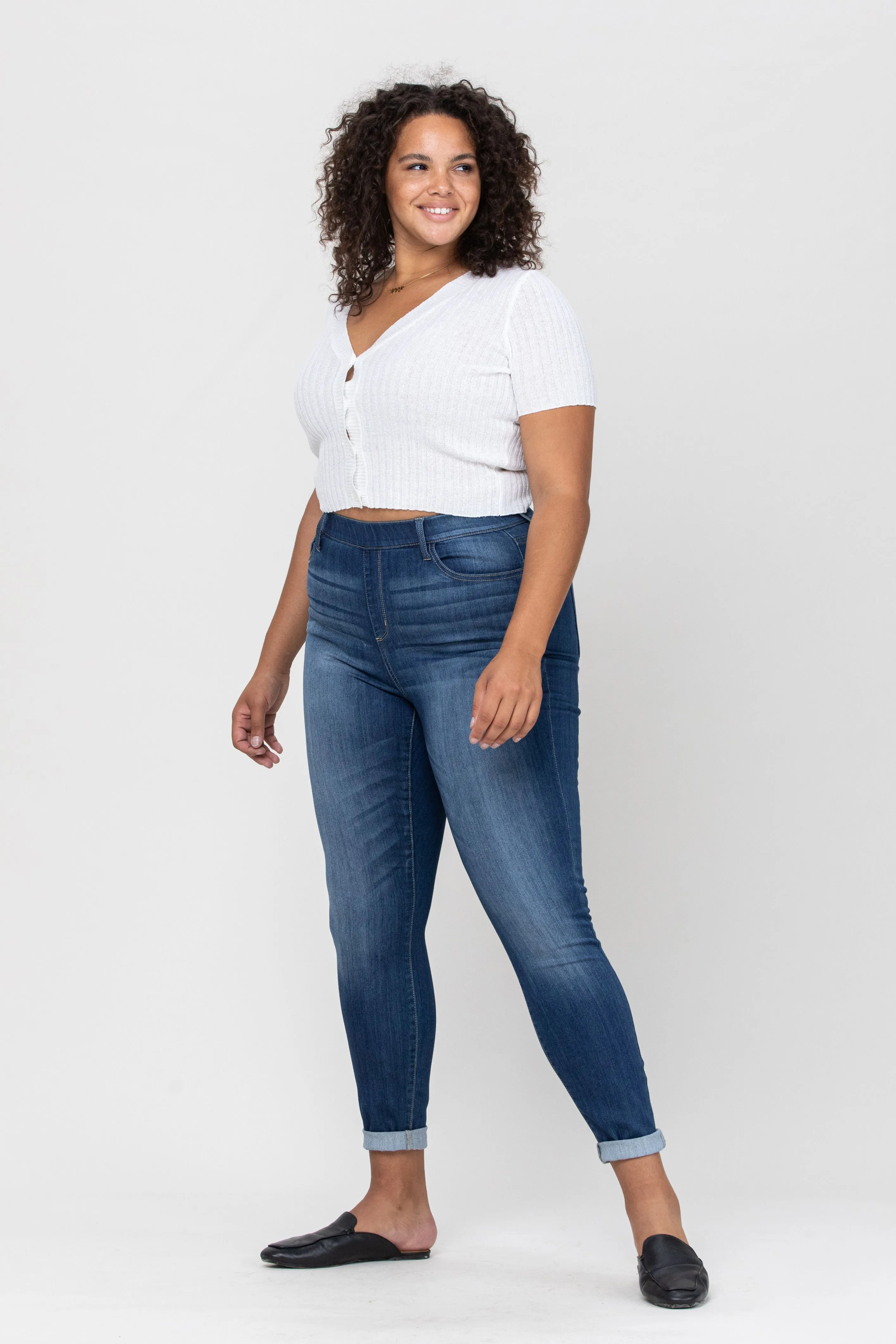 cello pull on skinny jegging plus
