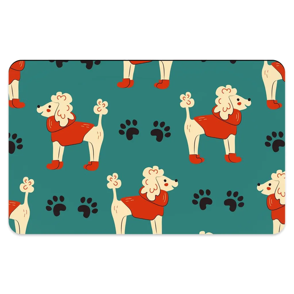 Comfy Dog Pattern (11) - Pet Placemats