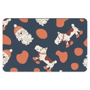 Comfy Dog Pattern (2) - Pet Placemats