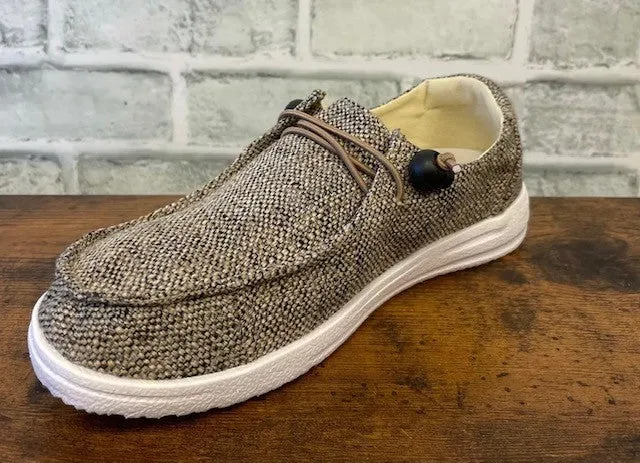 Corkys Kayak Tweed Slip On
