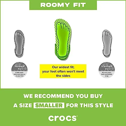 Crocs Unisex Bayaband Slides | Slide Sandals, Black/White, 10 Men/12 Women