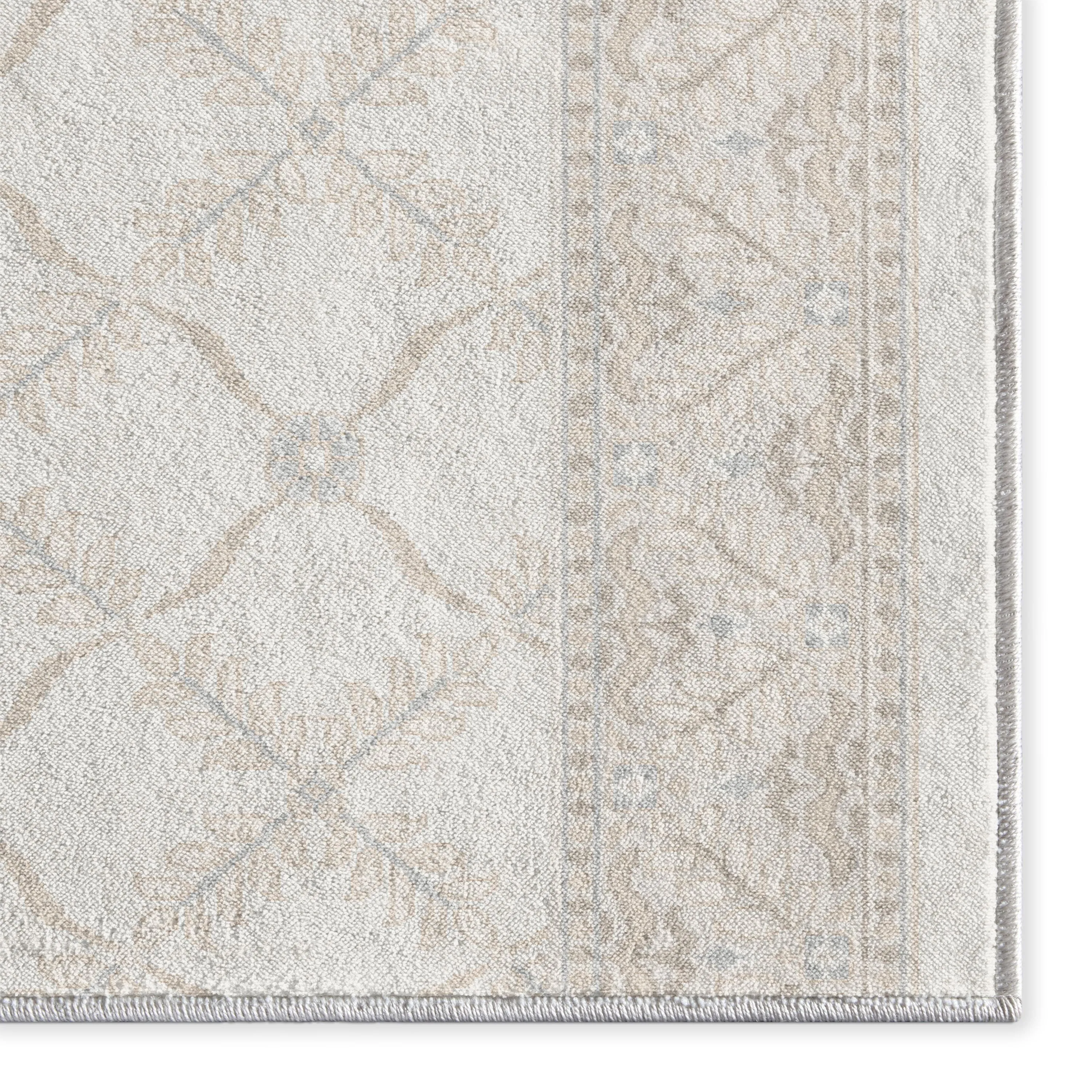 Custom Size Runner Regency Lattice Pearly Haven Choose Your Width x Choose Your Length Hallway Runner Rug