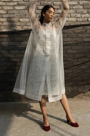 Dahilia Organza Jacket and  Slip