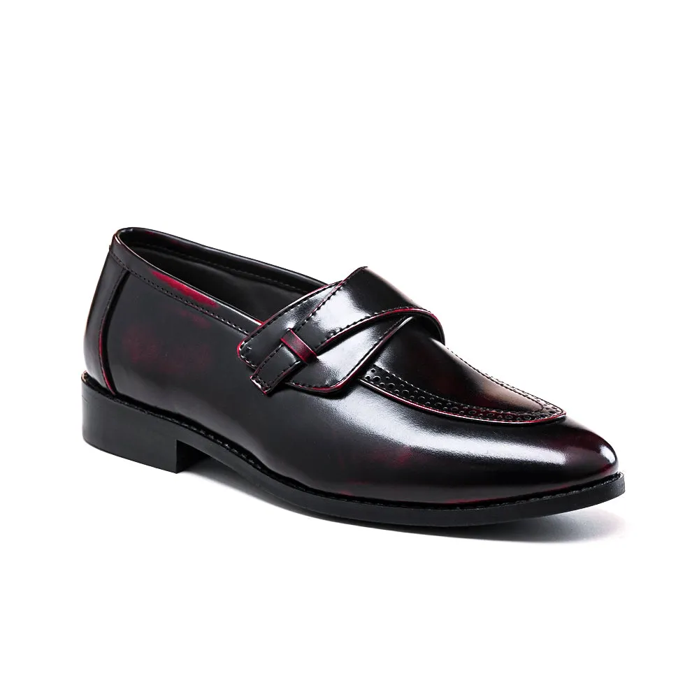 Drezzire Classic Patent Slip-Ons - Cherry