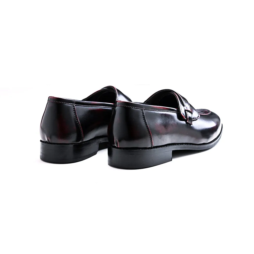 Drezzire Classic Patent Slip-Ons - Cherry