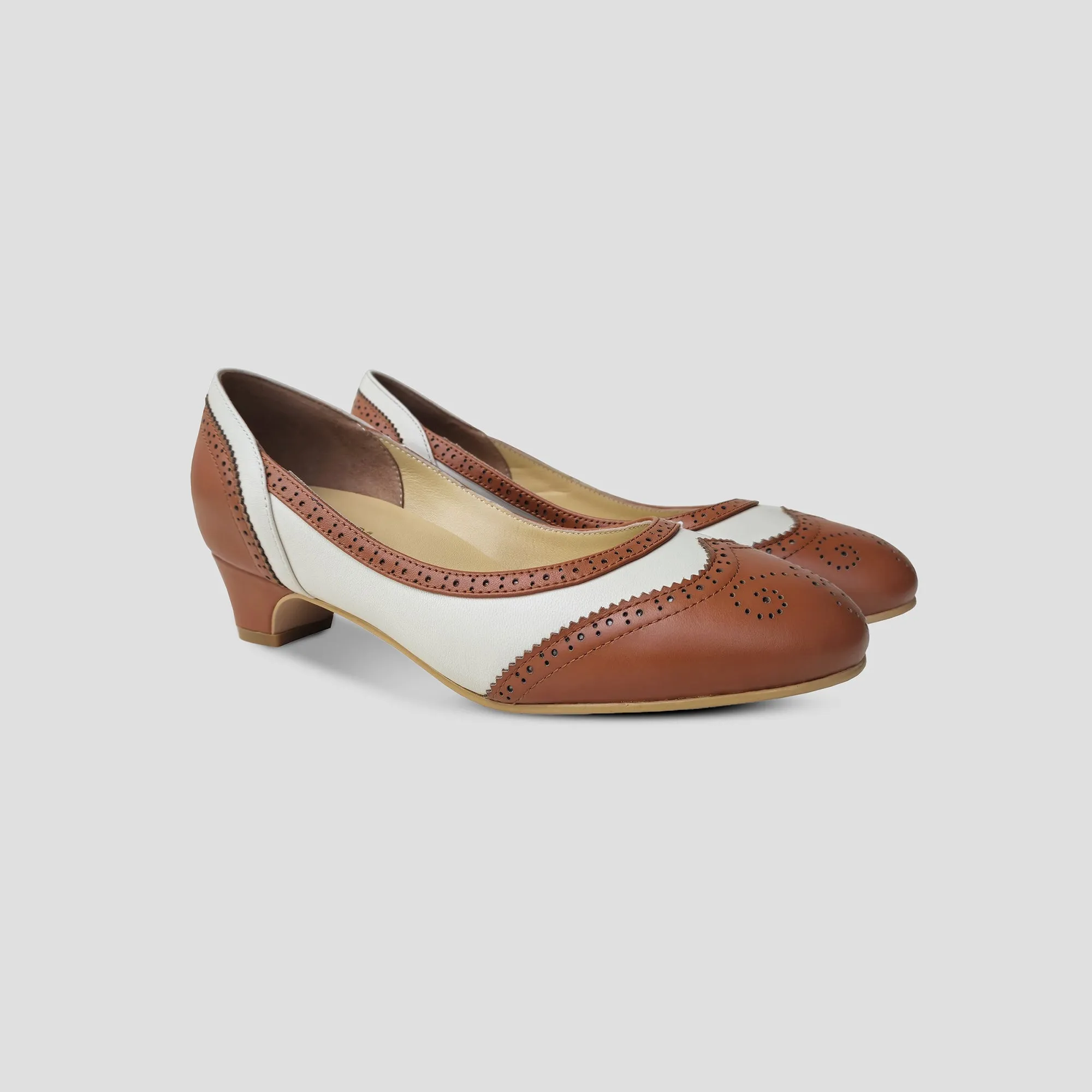 Edinburgh (Tan/Chiffon)