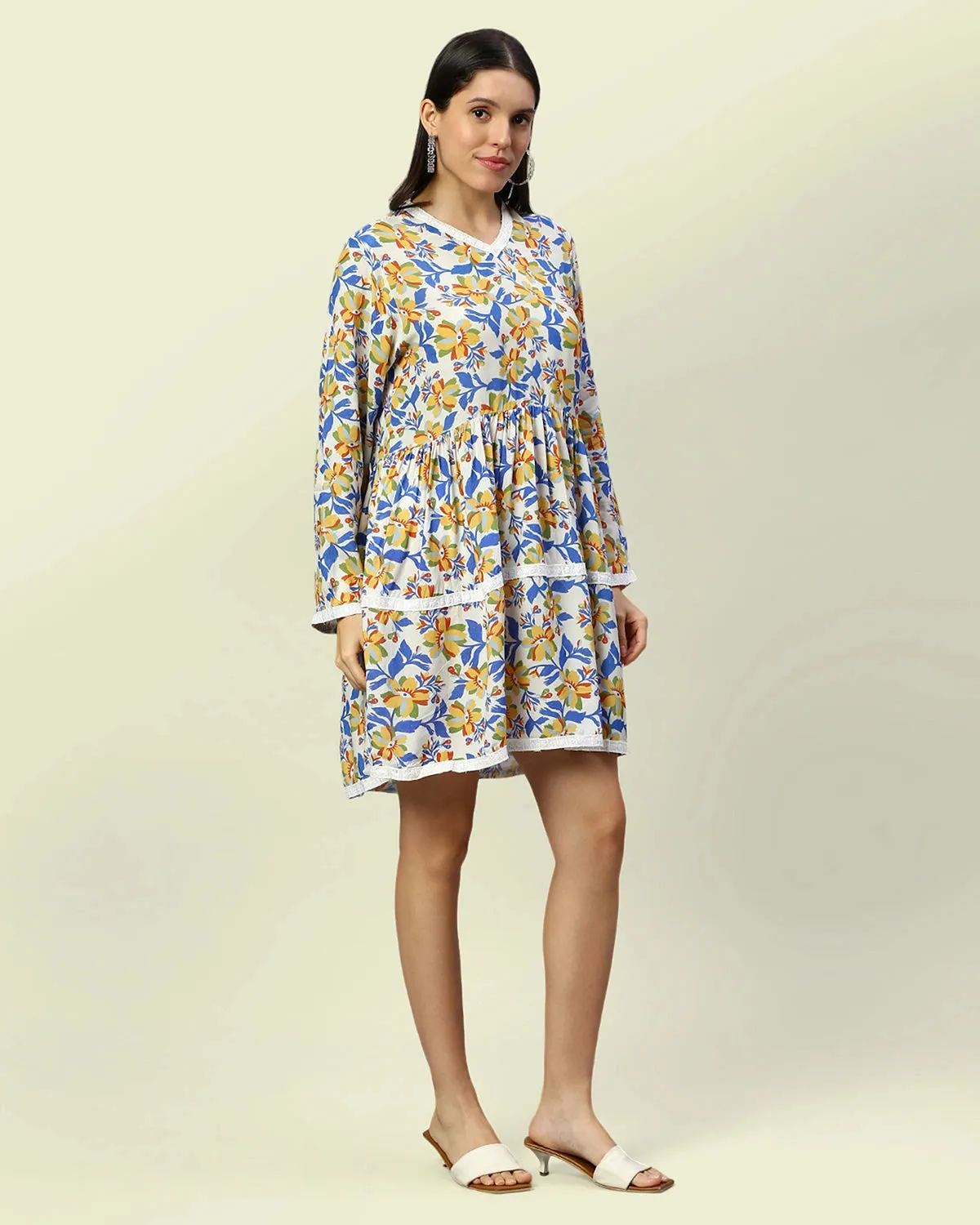 Floral Breeze Mini Dress