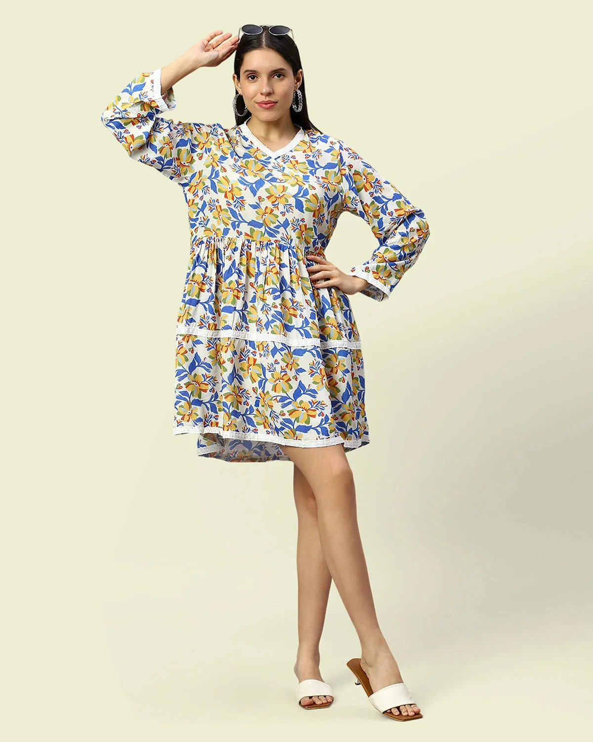 Floral Breeze Mini Dress