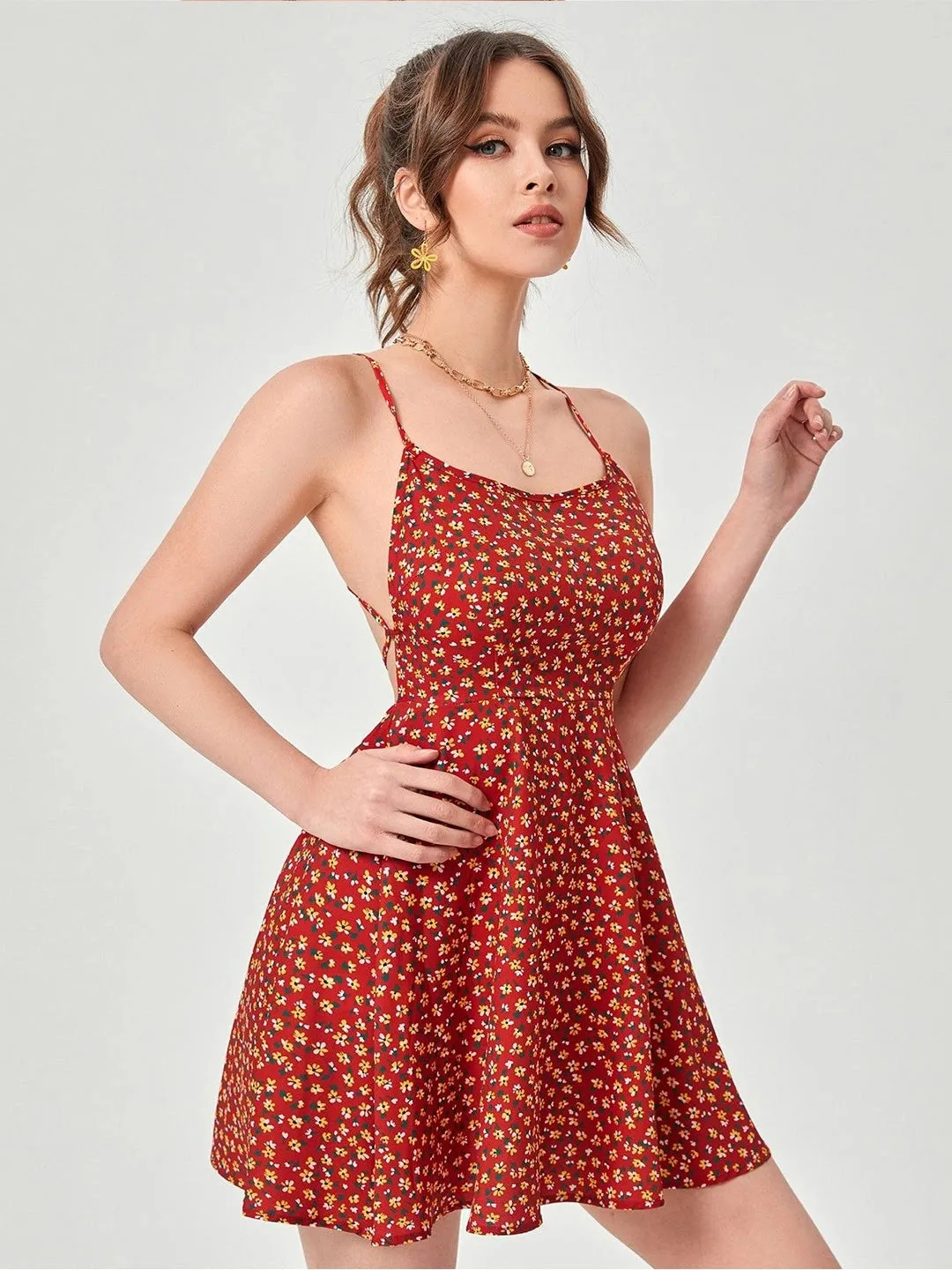 Floral Mini Dress