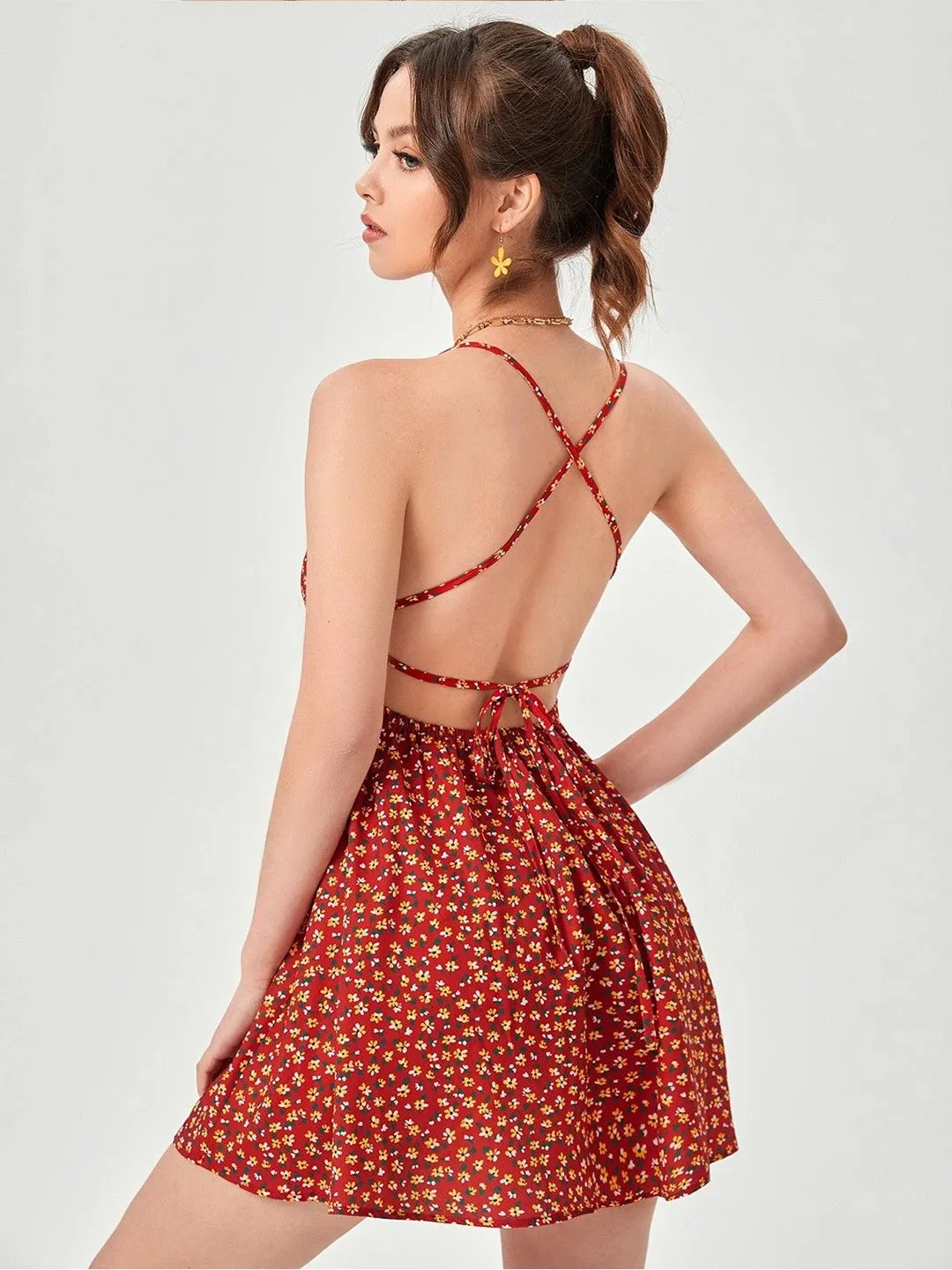 Floral Mini Dress