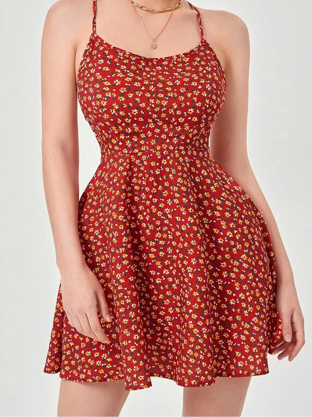 Floral Mini Dress