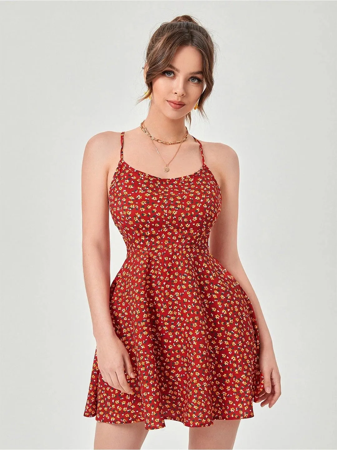 Floral Mini Dress