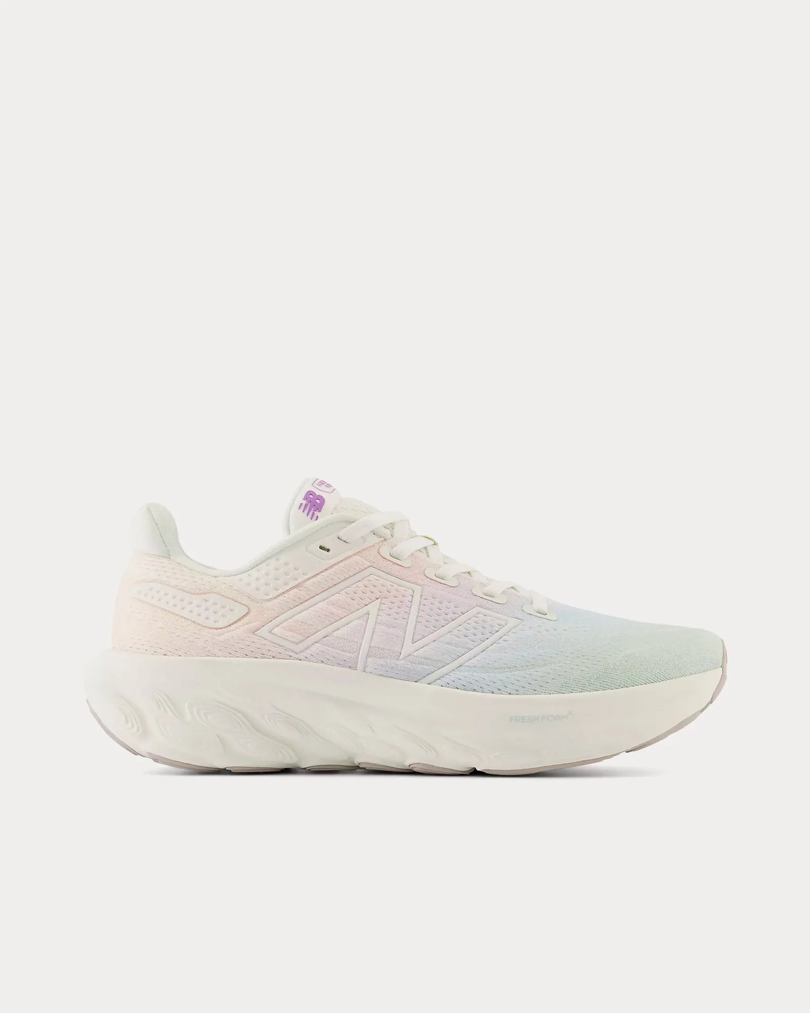 Fresh Foam X 1080v13 Sea Salt / Purple Fade a/ Quarry Blue Running Shoes