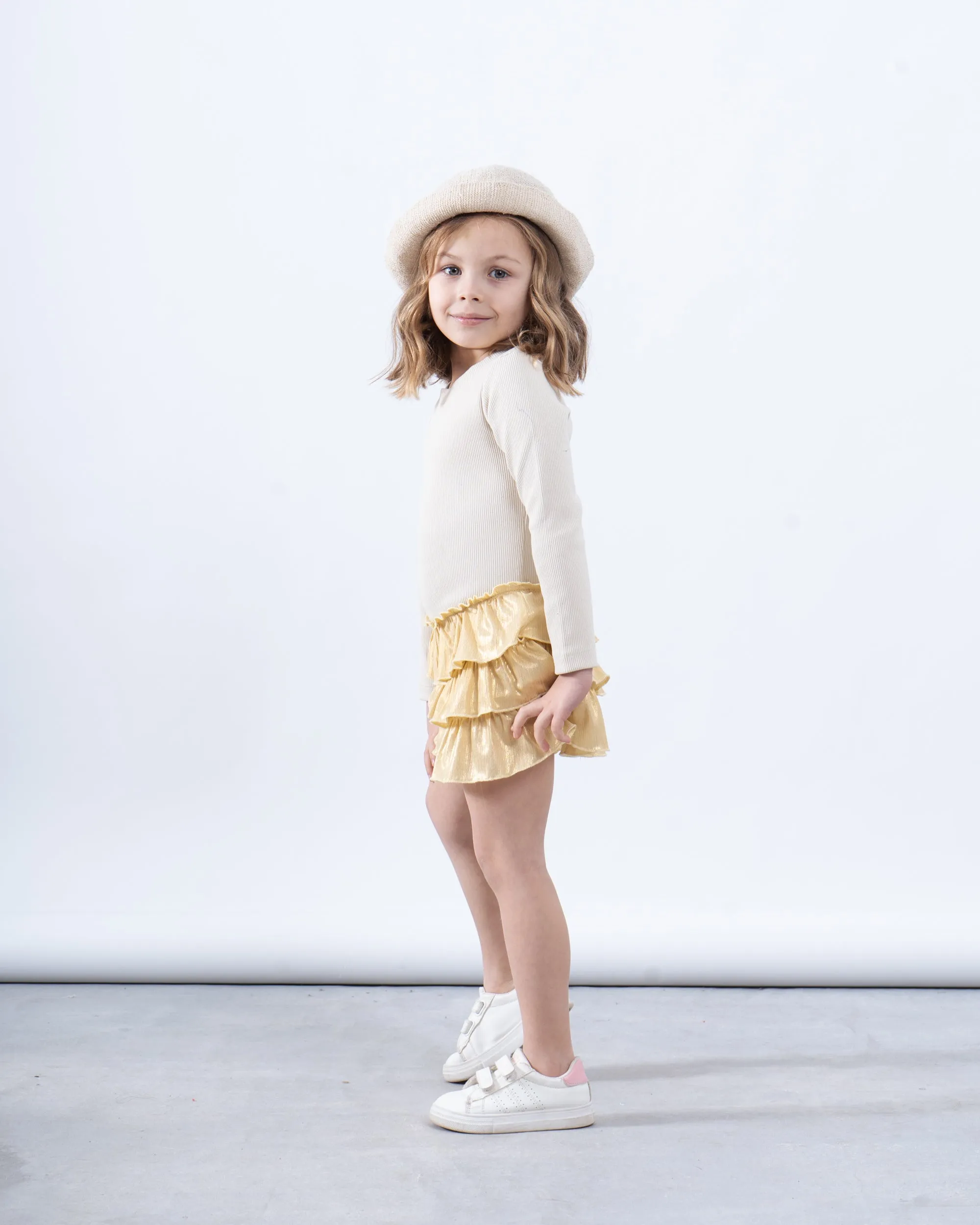 Girl ruffle dress
