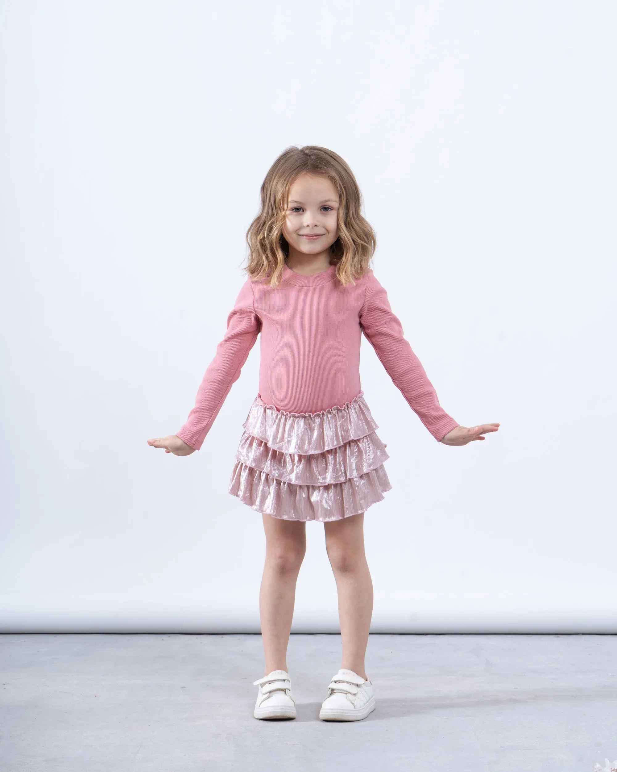Girl ruffle dress