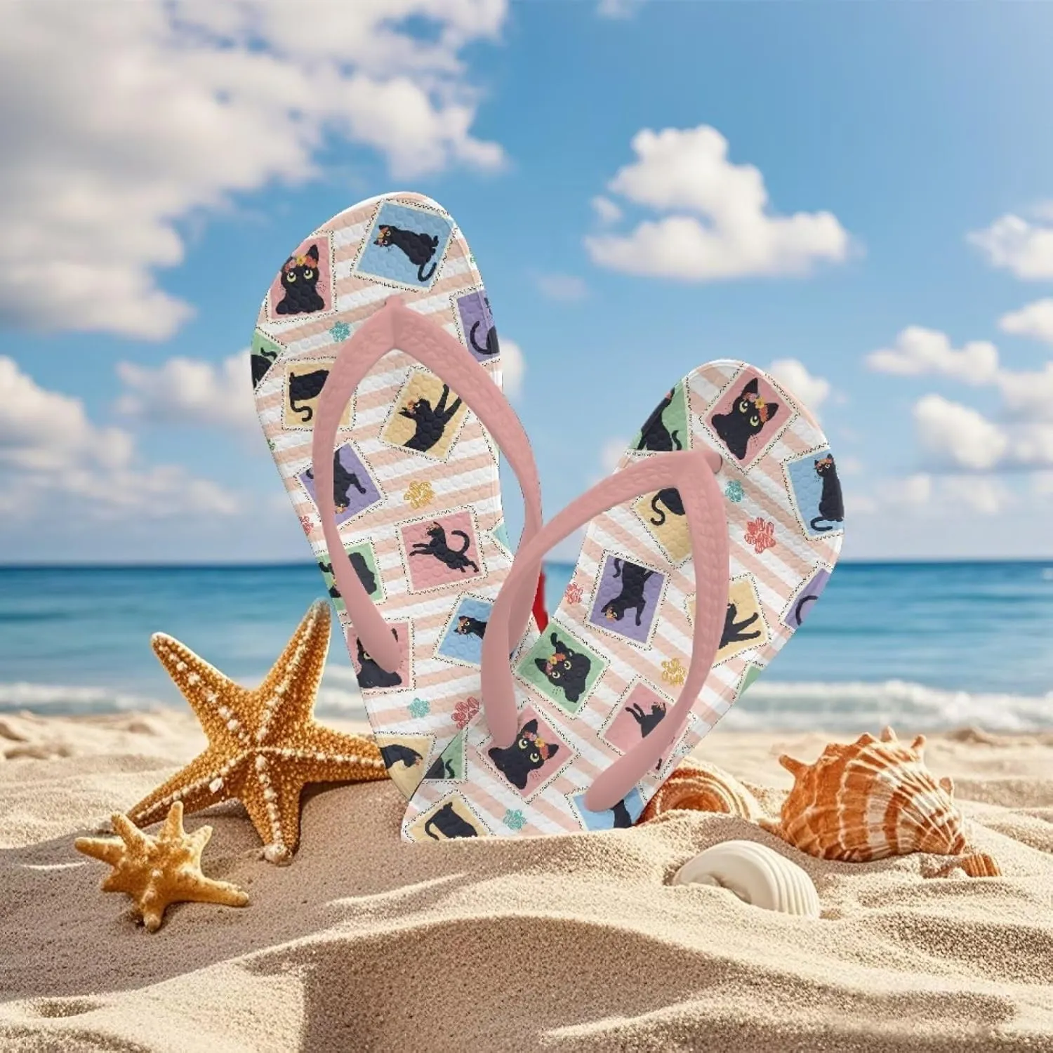 Girls Flip Flops Boys Non-Slip Fashion Sport Sandals for Beach Swim Pool(Little Kid/Big Kid)