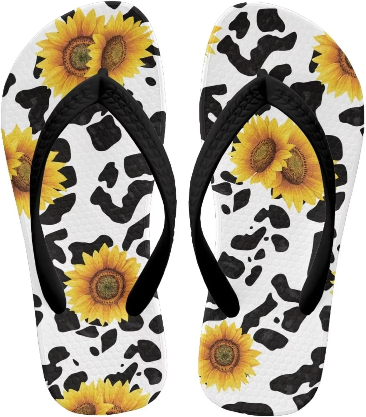 Girls Flip Flops Sandals Beauty Mermaid Print Water Park Summer Beach Swim Pool Shoes for Kids