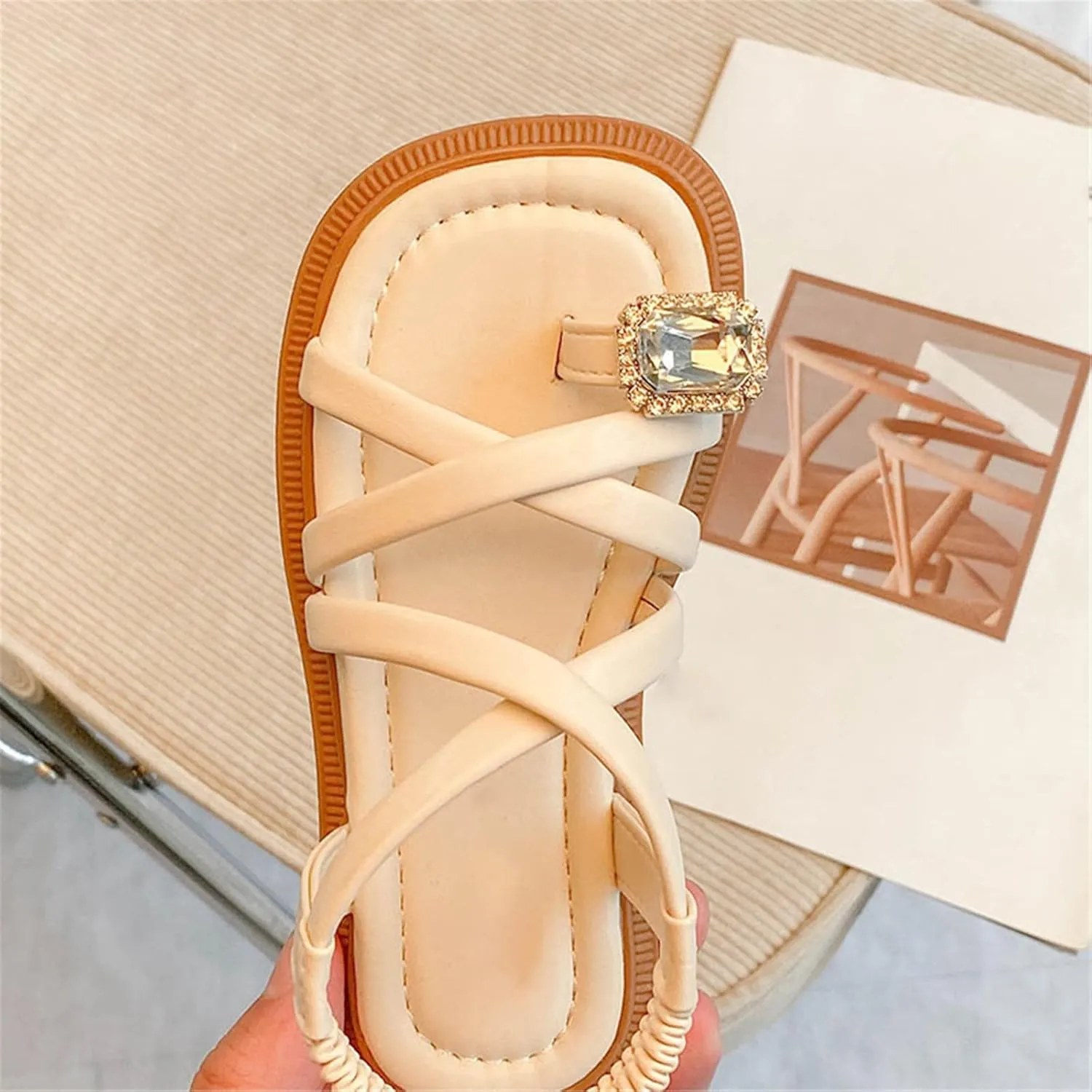 Girls Sandals Open Toe Cute No Heels Dress Sandals Strappy Summer Beach Shoes Toddler/Little Toddler Sandals