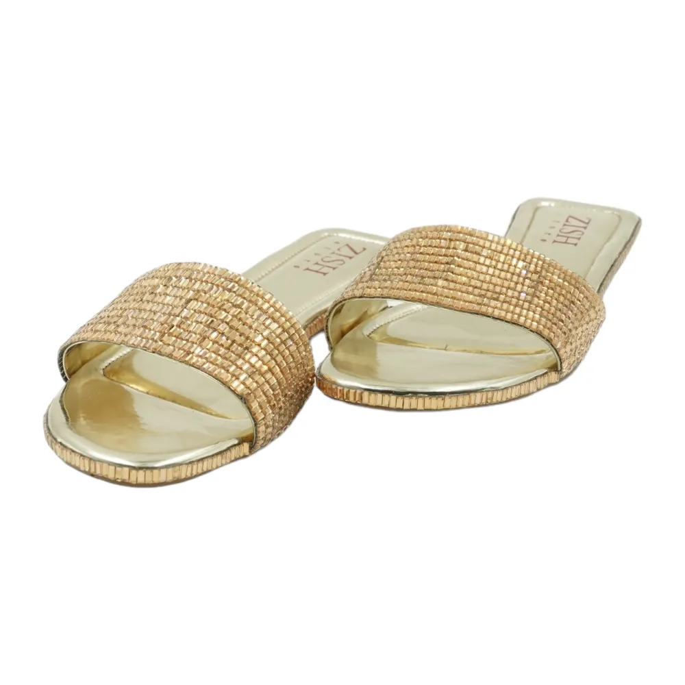 Gold Anastasia Flats